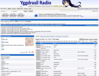 yggdrasilradio.net screenshot