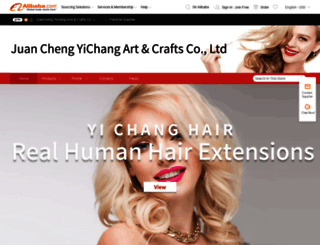 yichangart.en.alibaba.com screenshot