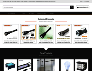 yichen-flashlight.com screenshot
