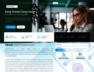 yield-finance.com screenshot