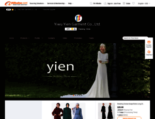 yien.en.alibaba.com screenshot