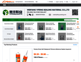 yifengsealing.en.alibaba.com screenshot