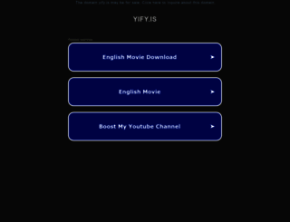 yify.is screenshot