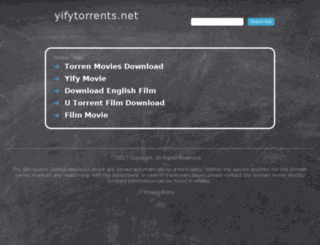 yifytorrents.net screenshot