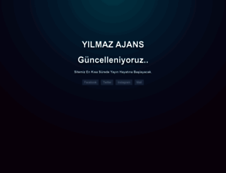 yilmazajans.com screenshot