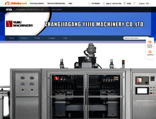 yimachine.en.alibaba.com screenshot