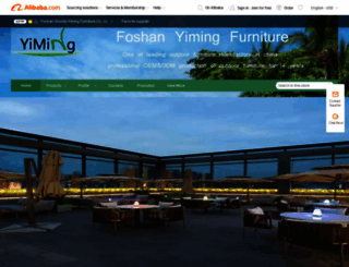 yiming-furniture.en.alibaba.com screenshot