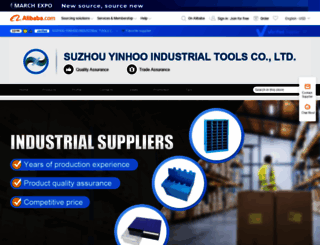 yinhoo-logistics.en.alibaba.com screenshot