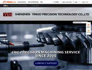 yinuoprecision.en.alibaba.com screenshot
