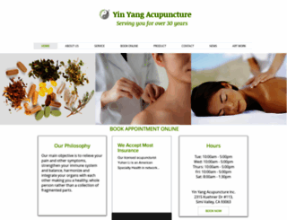 yinyangacupunctureinc.com screenshot
