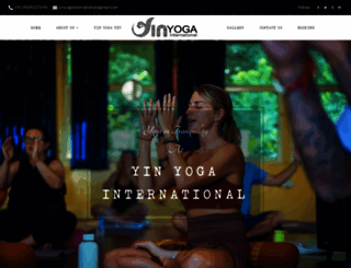 yinyogainternational.com screenshot