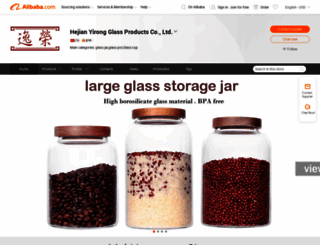 yirongglass.en.alibaba.com screenshot