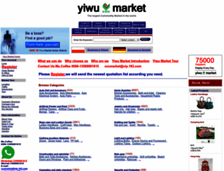 yiwumarket.cn screenshot