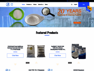 yixinchemical.com screenshot