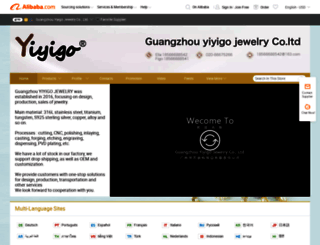 yiyigojewelry.en.alibaba.com screenshot