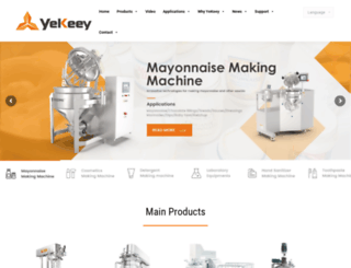 yk-machinery.com screenshot