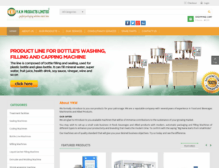 ykmproductsltd.com screenshot