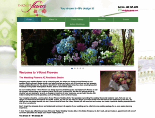 yknotflowers.com screenshot