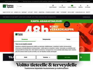yliopistonapteekki.fi screenshot
