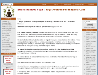 yoga-ayurveda-pranayama.com screenshot
