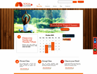 yoga-classes.net screenshot