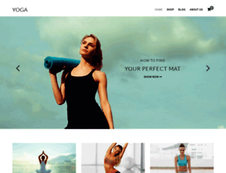 yoga-free-responsive-theme.myshopify.com screenshot