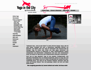 yoga-in-the-city.de screenshot