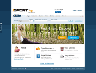 yoga.isport.com screenshot