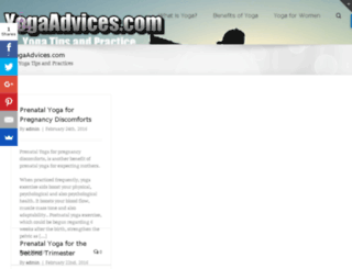 yogaadvices.com screenshot
