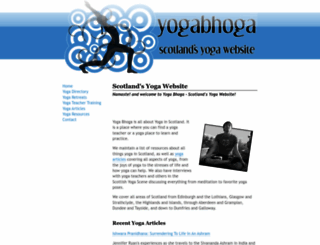 yogabhoga.co.uk screenshot