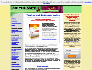 yogabuch.com screenshot