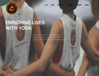 yogacommunity.org screenshot