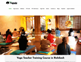 yogadaindia.com screenshot