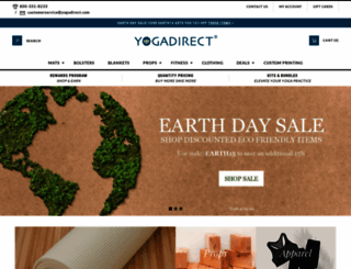 yogadirect.com screenshot