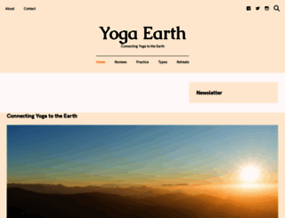 yogaearth.com screenshot