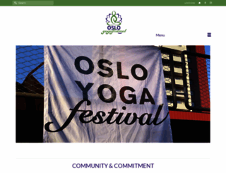 yogafestivalen.no screenshot