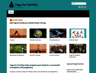 yogaforfertility.net screenshot