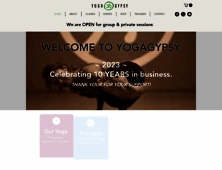 yogagypsy.com screenshot