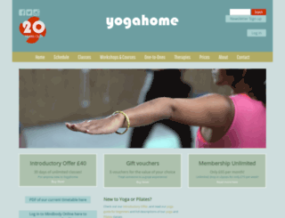 yogahome.liveeditaurora.com screenshot
