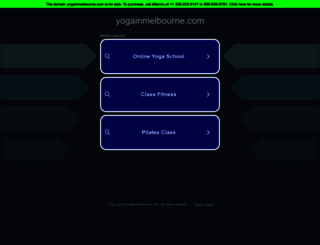 yogainmelbourne.com screenshot