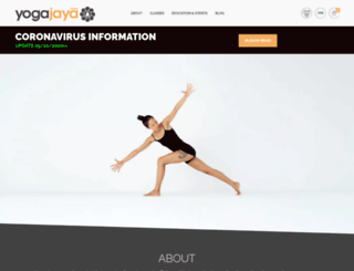 yogajaya.com screenshot