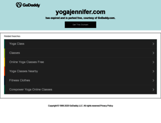 yogajennifer.com screenshot