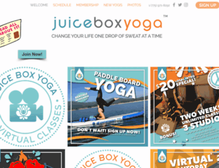 yogajuicebox.com screenshot