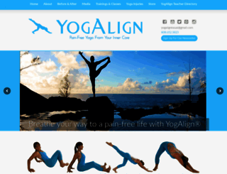 yogalign.com screenshot