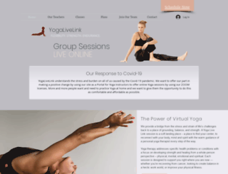 yogalivelink.com screenshot
