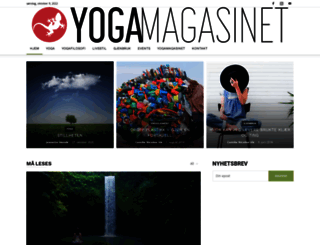 yogamagasinet.no screenshot