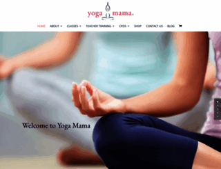 yogamama.co.uk screenshot