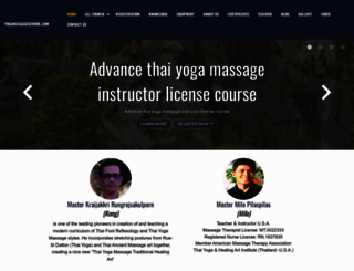 yogamassageschool.com screenshot
