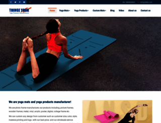 yogamatmanufacturers.com screenshot