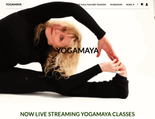yogamaya.ca screenshot